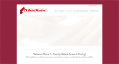 Desktop Screenshot of csprintmaster.com